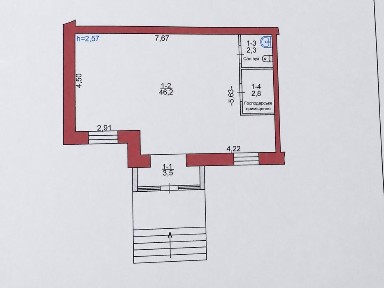 Оренда комерційного приміщення 52 м², Луцьк, Кравчука 10, окремий вхід. Власник