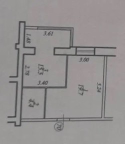 Продаж 1к квартири в ЖК Щасливий