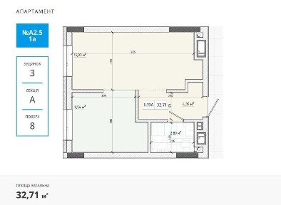Продаж 1кім. апартаменти 33 м. кв\ ЖК Апарт Хол, Apart Hall\ Трускавецька Стрийська Наукова Підстригача Героїв Майдану\ Галжитлобуд