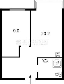 Продаж 1к квартири 33 кв. м на вул. Івана Білика 11 • ID 34538326