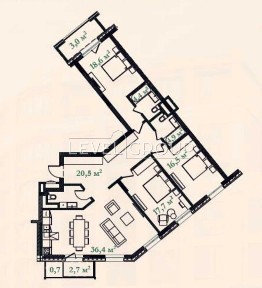 Продаж 3-кімнатної квартири в ЖК Illinsky House, вул. Набережно-Хрещатицька, 21/ Борисоглібська/ Поділ