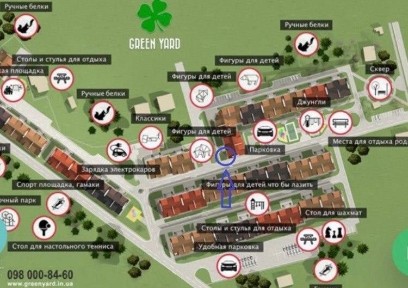 Оренда комерційного приміщення 43 м² у ЖК Green Yard (Ірпінь)