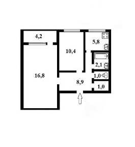 Продаж 2кім. квартири, проспект Оболонський 33А