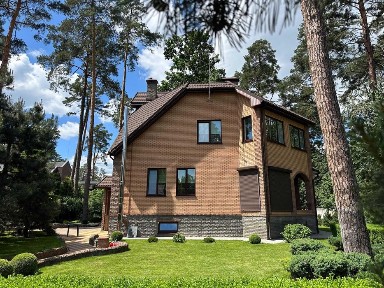 Будинок у Лісовій Бучі | 430 м2 | 15 соток | сауна | сонячні панелі | акуми 45 кВт
