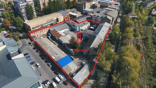 ПРОДАЖ Офісно-складського комплексу 4121 кв. м в Центрі, 150м Жилянська