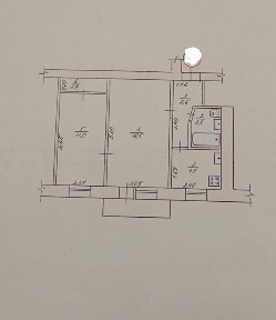Продам 2х кімнатну квартиру, Центр, з автономним опаленням