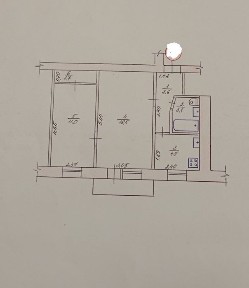 Продам 2х кімнатну квартиру, Центр, з автономним опаленням