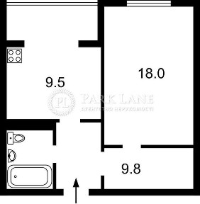 Продаж 1к квартири 43.5м2, Донця 2Б, Солом'янка, Відрадний, Шулявська