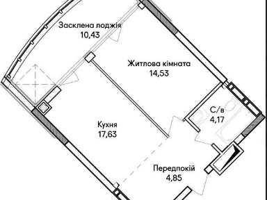 Кобилянської Ольги вулиця, 1В/43, Ірпінь, вул. Кобилянської Ольги 1В/43 • ID 34556331