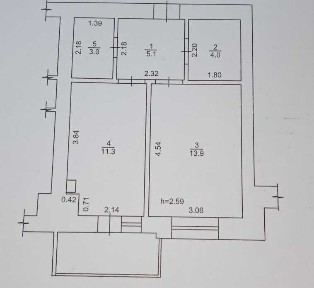 Продаж 1к з АО в новобудові по кільцю з початим ремонто БЕЗ ПОДАТКУ !