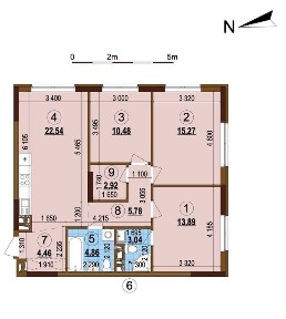 ЖК Варшавський 3, Будинок 10,5, 5 поверх простора 3-к квартира 84 м², вул. О. Олеся, ТРЦ Ретровіль, без комісії