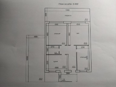 Продам будинок /коробку 100м2+ світло+ вода підкючено