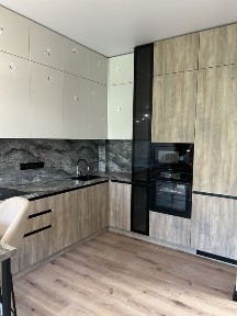 Преміальна 1-кімнатна квартира 56 м² у КБ «Атмосфера» - ремонт, меблі, техніка.