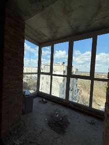 Панорамна, 1 кімнатна квартира з виглядом на міст
