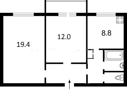 Метробудівська 14/12, 2 кімнатна, 54 метра. Сталінка. Відрадний (Отрадный). Парк «Орлятко» та «Відрадний».