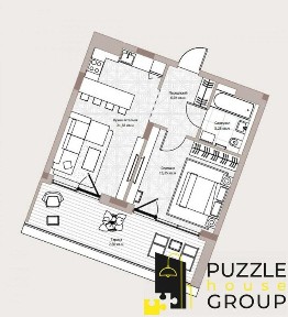 Продаж видової 1к квартири з терасою ЖК Park Lake City (2.2 Vita)