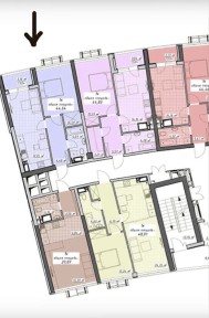 Вид на море | Последний этаж | ЖК Атмосфера | 45 м² | 105 000 $ | Собственник
