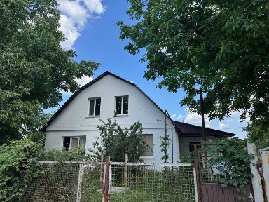 Газифікований цегляний будинок 200 м² на 33 сотках. с. Очеретувате. Реконструкція 2001 року