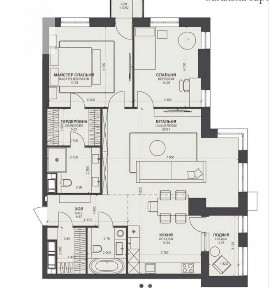 БЕЗ% Продаж 3 кв 109,6 м2 ЖК TRINITY Печерськ