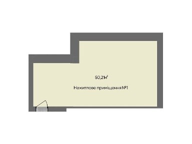 Продаж спеціального приміщення на вул. Сахарова Андрія Академіка, площа 50.21 кв. м • ID 33462574