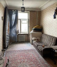 3 кім СТАЛІНКА житловий стан ЦЕГЛА район ВОКЗАЛІВ (720782)