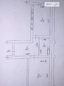 Продаж 1к квартири 54 кв. м на вул. Полтавський Шлях 184А корпус 3 • ID 34577301