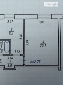 Продаж 1к квартири 36 кв. м на вул. Грекова Генерала 8 • ID 34558129