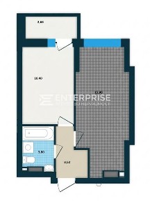 Продаж 1к квартири 39.9 кв. м на вул. Гетьмана Вадима 27 • ID 34557135