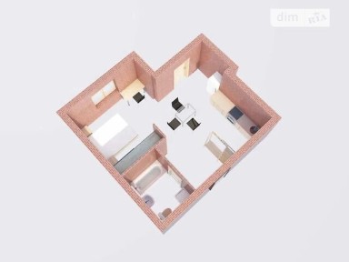 Продаж 1к квартири 42 кв. м на вул. Борткевича 15 • ID 34556592