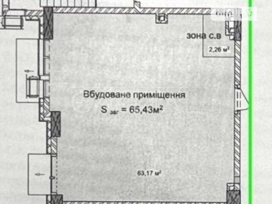 Продаж комерційного приміщення на вул. Андрія Верхогляда, площа 65 кв. м • ID 34745308