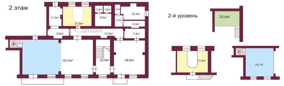 Аренда 1-2 этажа, 570 кв. м, Пушкинская/Дерибасовская