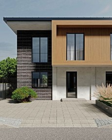 Таунхаус, будинок 84,75 м2 Білогородка