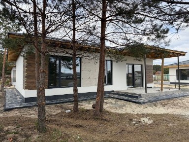 Одноповерховий будинок з газом 5 хв Бровари без комісії 100 м2