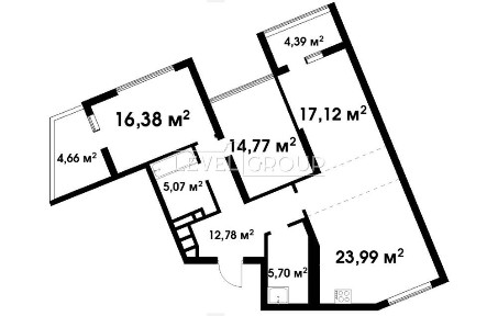 Без % Продаж 3-кімнатної квартири ЖК Теремки / 3 будинок / 106 м2 / єОселя / єВідновлення / ІнтергалБуд