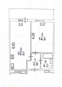 Продаж 1-кімнатної квартири 46 м², Михайла Максимовича вул., 24
