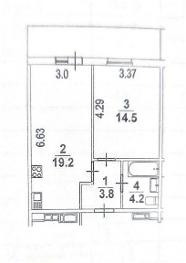 Продаж 1-кімнатної квартири 46 м², Михайла Максимовича вул., 24