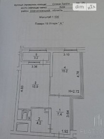 Продаж 1к квартири 45.9 кв. м на вул. Олени Теліги 25 • ID 34644518