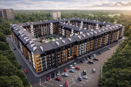 Продаж 2 кім. квартира 77 м2 ЖК Дружній Двір, с. Солонка