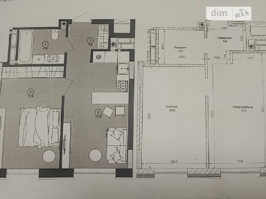 Продаж 1к квартири 41.4 кв. м на вул. Вавилових 11 • ID 34646054