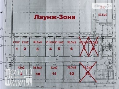 Здається комерційне приміщення на просп. Миру 41/5, площа 49.5 кв. м • ID 34647121