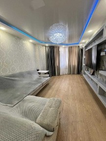 Просторная трехкомнатная квартира с ремонтом в ЖК 