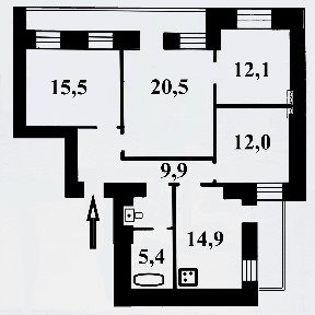 Продажа 3-комнатной квартиры 102 м², Ивана Франко ул., 20Б