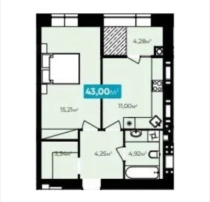 Продаж квартири в Новобудові. Виставка (Заріччя). ЖК Spring Town New Riviera
