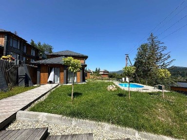 Агат Резорт & SPA котедж / 4.6 соток / 93.9 м² / чан, сауна та басейн