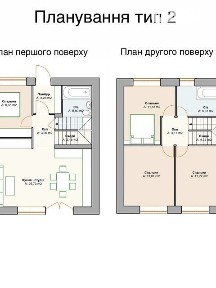 Продаж 2 поверхового таунхауса з ділянкою на 1.5 сотки, 100 кв. м, 4 кімнати, на вул. Котляревського • ID 34418060
