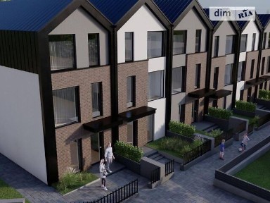 Продаж 3 поверхового таунхауса з ділянкою на 1 сотку, 133 кв. м, 4 кімнати, на вул. Північна • ID 34168838
