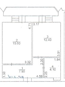 Довготривала оренда 1к квартири на вул. Будівельників 12 • ID 34272572