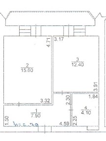 Довготривала оренда 1к квартири на вул. Будівельників 12 • ID 34272572
