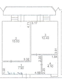 Довготривала оренда 1к квартири на вул. Будівельників 12 • ID 34272572