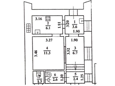 Продаж 1к квартири 20 кв. м на пров. Некрасова • ID 34655142